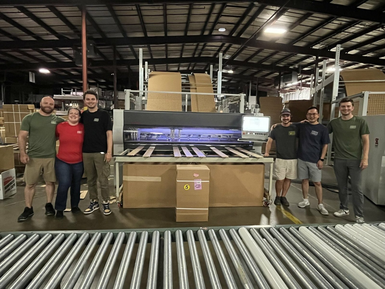 Green Forest Cabinetry with VPS100-Variable Packaging Solution