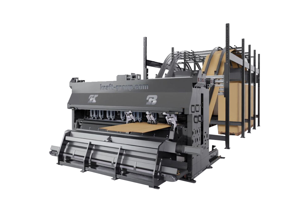 Carton cutting solution IPS (Integrated Packaging Solution was created for the fully automated inline packaging process of your products